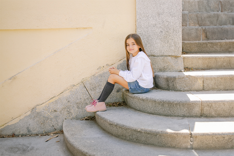 Polacchini Bambini Stivali Safari Lacci