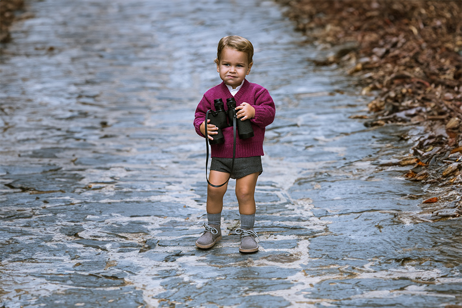 Polacchini Bambini Stivali Safari Lacci