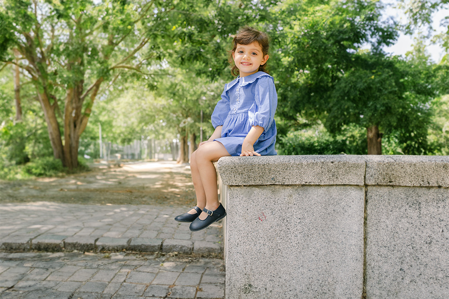 Scarpe primi passi Bambina Pelle Fibbia 