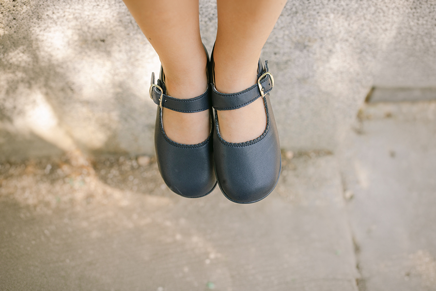 Scarpe primi passi Bambina Pelle Fibbia 