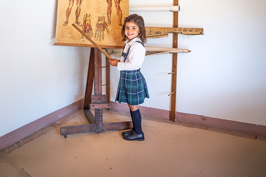 Scarpe Back to School Bambina chiusura a strappo