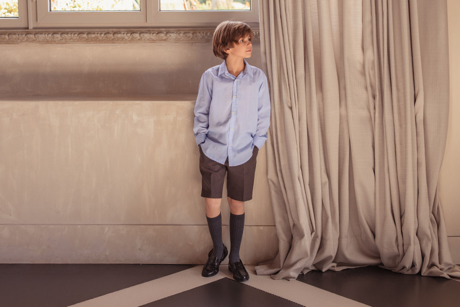 Scarpe College Bambino Mocassino Pelle