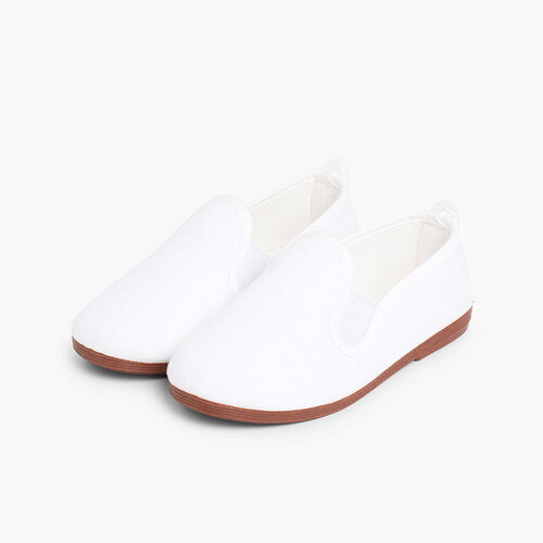 Scarpe kung-fu camping Bianco