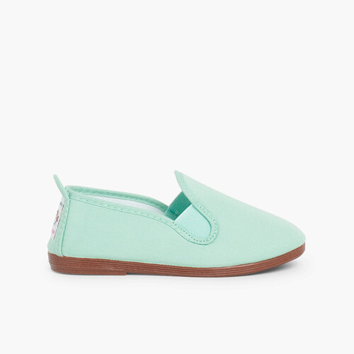 Scarpe kung-fu camping Verde Menta