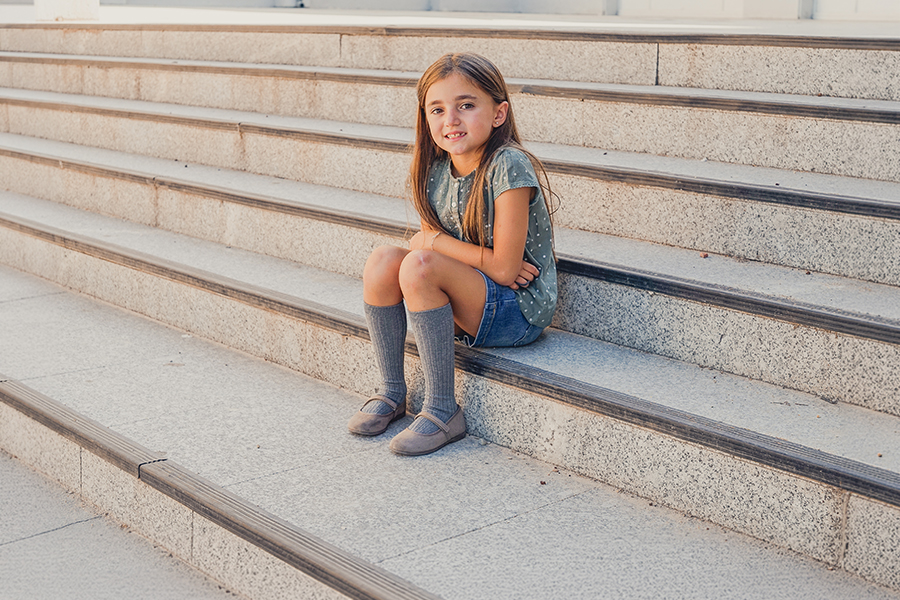 Scarpe Bambina chiusura a strappo