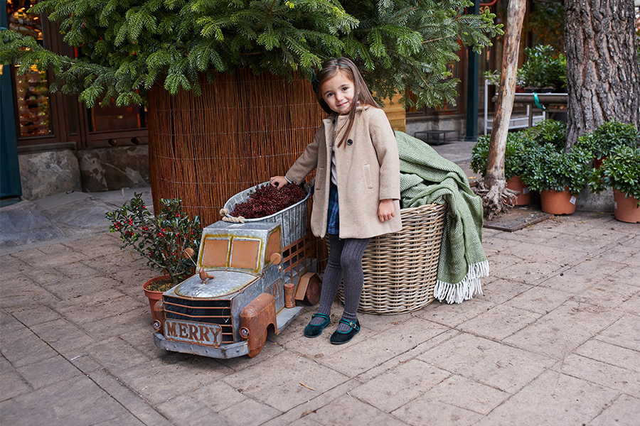 Scarpe bambina Velluto Fibbia