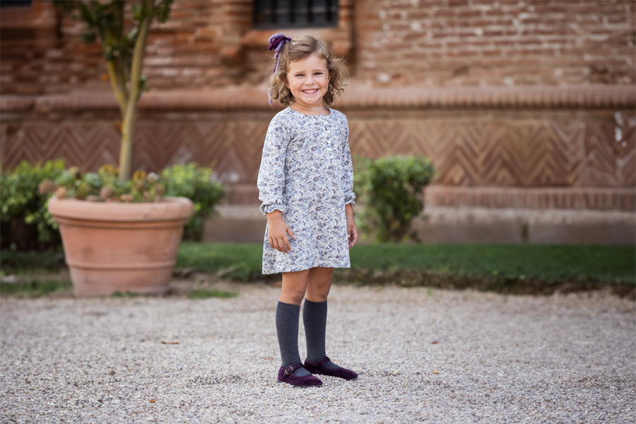 Scarpe bambina Velluto Fibbia