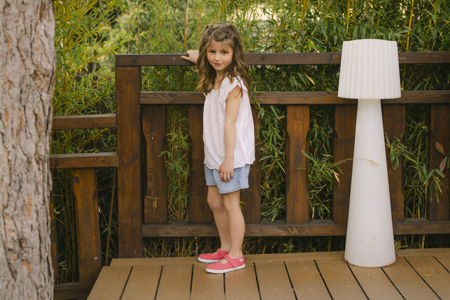 Scarpe Bambina chiusura a strappo Suola Tipo Sneakers