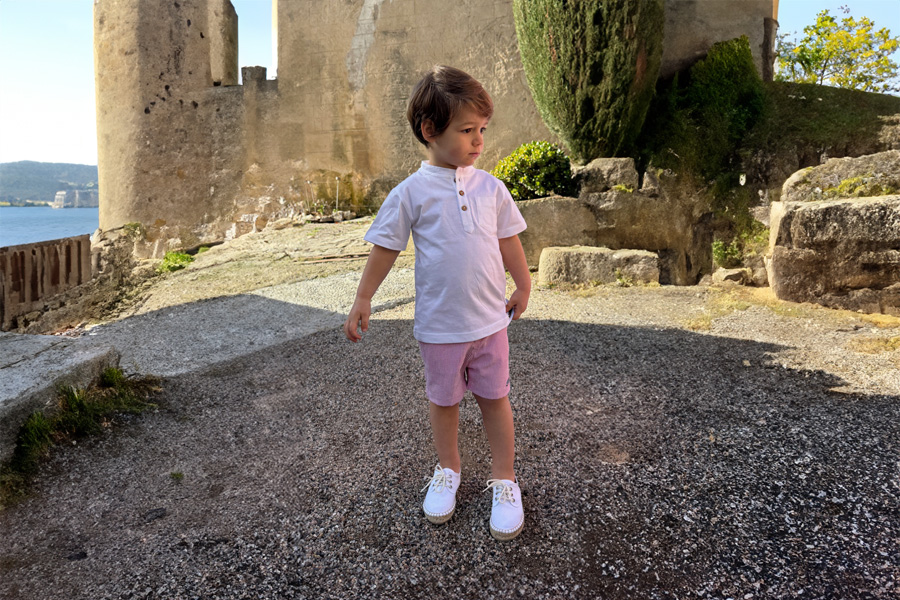 Blucher di tela con base espadrillas
