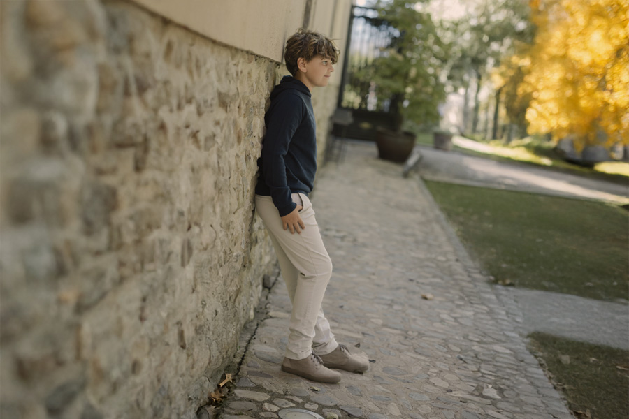 Scarpe in Pelliccia con Lacci 