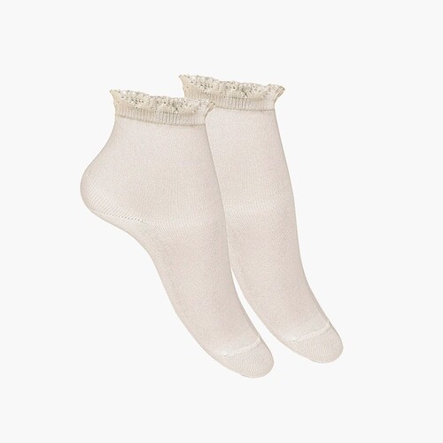 Calzini corti eleganti bambini Lino