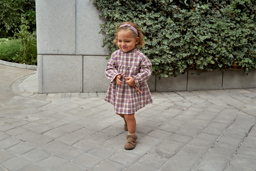 Stivaletti Neonato Scamosciati Bordo Pelliccia