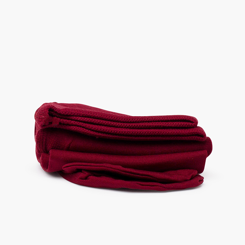 Collant bambina microfibra 120 deniers Borgogna