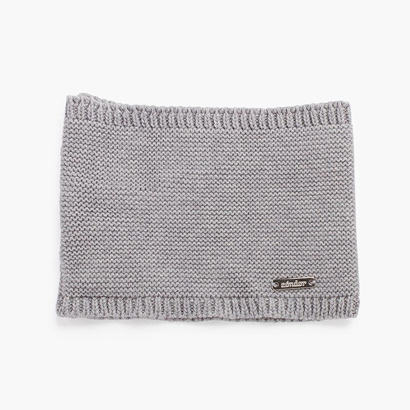 Collo sciarpa a maglia bambini Alluminio