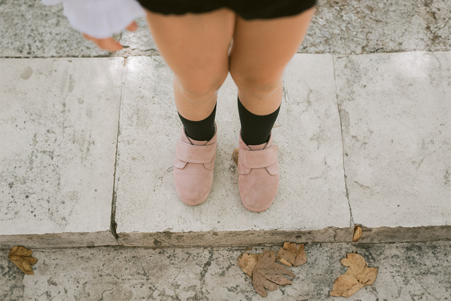 Stivaletti fascia larga a strappo fodera pelliccetta