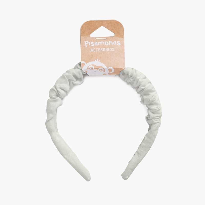 Fascia elastica per bambina Grigio Perla