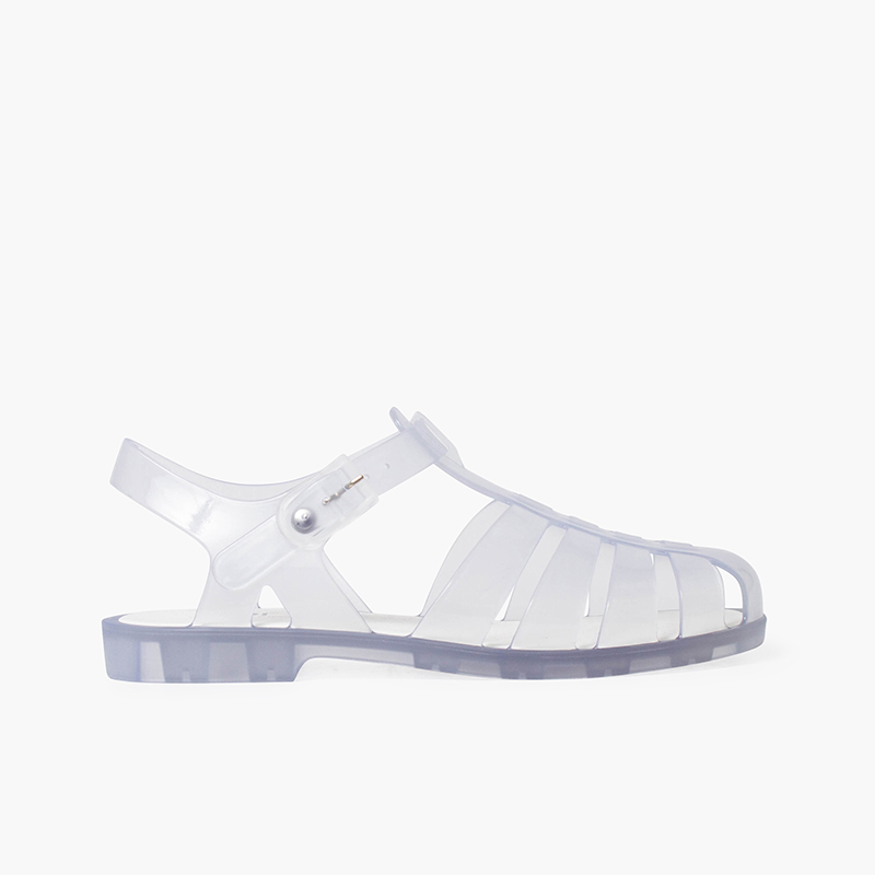 Sandali Ragnetti classici Biarritz Cristal da donna Trasparente