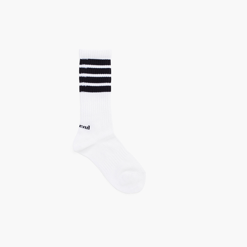 Calze sportive Condor a strisce orizzontali Bianco
