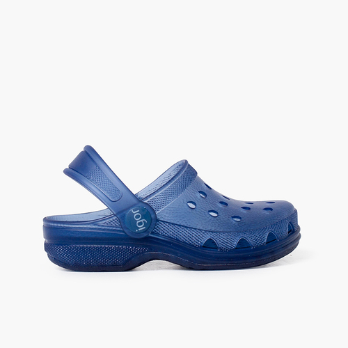 Zoccoli di gomma con cinturino per bambini Blu