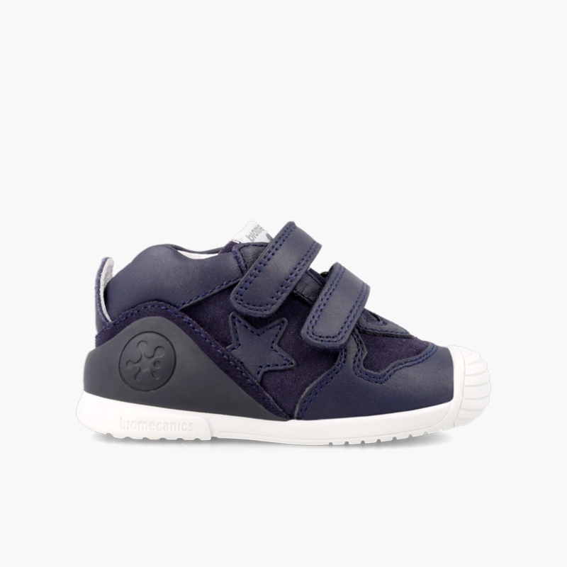 Sneaker Biomecanics primi passi Blu