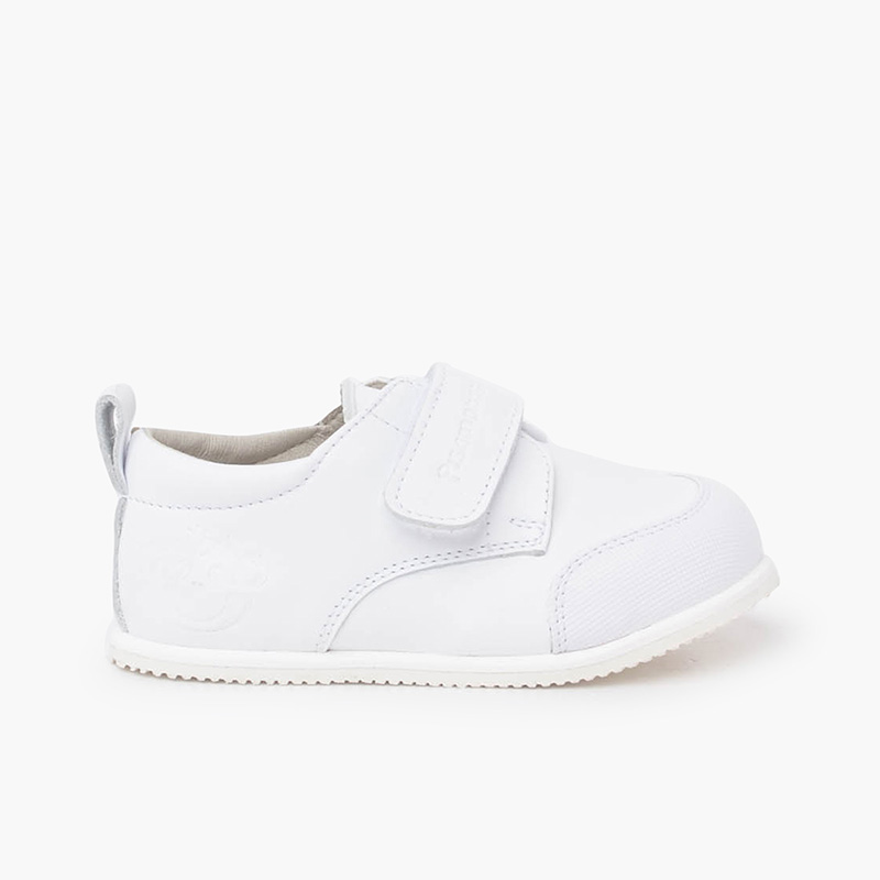 Sneakers Suola flessibile Punta rinforzata Bianco