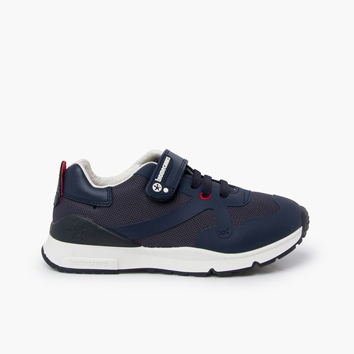 Sneaker Biomecanics con lacci elastici  Blu