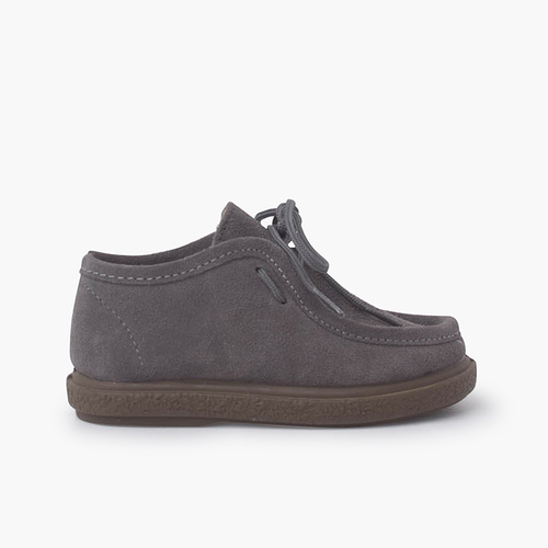 Scarpe tipo Blucher Primi passi Grigio