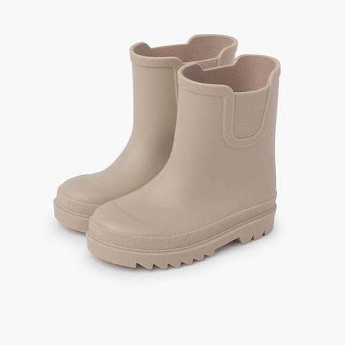 Stivali di Gomma tipo Chelsea in colori polverosi Beige