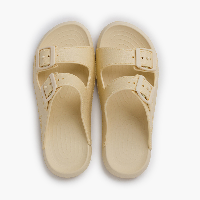 Ciabatte Khaki Con Doppia Fibbia Da Uomo Nautica Jeans - 13