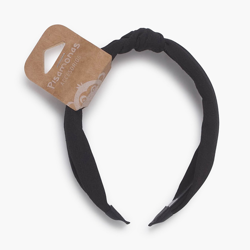 Cerchietto Turbante Ragazza e Donna Nero
