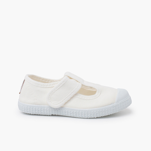 Sandali sneakers punta in gomma Bianco