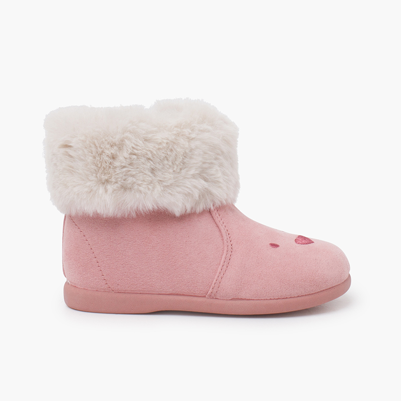 YOSICIL Bambine e Ragazze Carino Scarpe da Neve Morbide