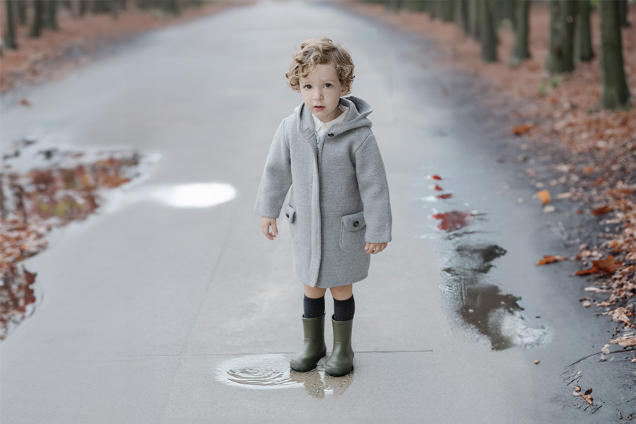 Stivali pioggia morbidi bambini suola sottile