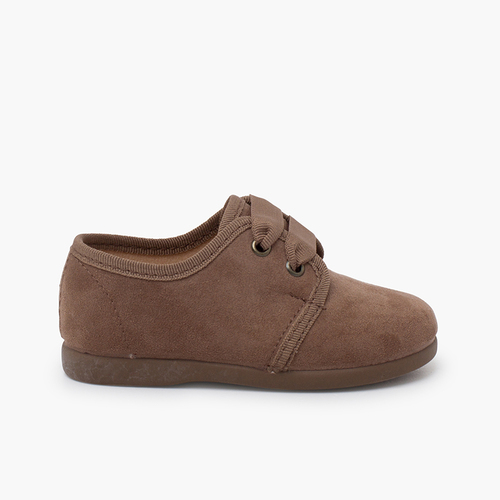 Blucher serratex lacci in faya Taupe