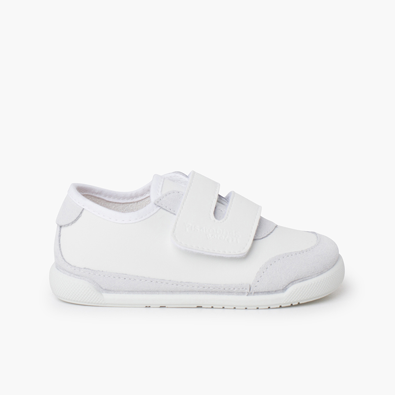 Sneakers barefoot combinate suola bianca Bianco