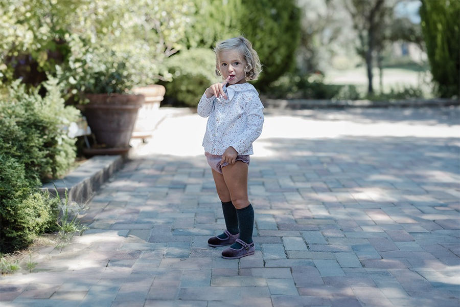 Ballerine con cinturino velluto fibbia dorata antica