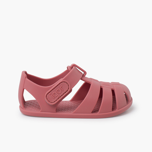 Sandali ragnetti suola sottile Nemo chiusura a strappo Rosa