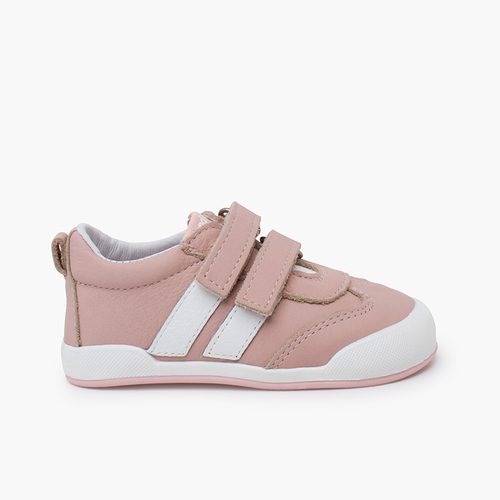 Sneakers Blanditos bande laterali Rosa