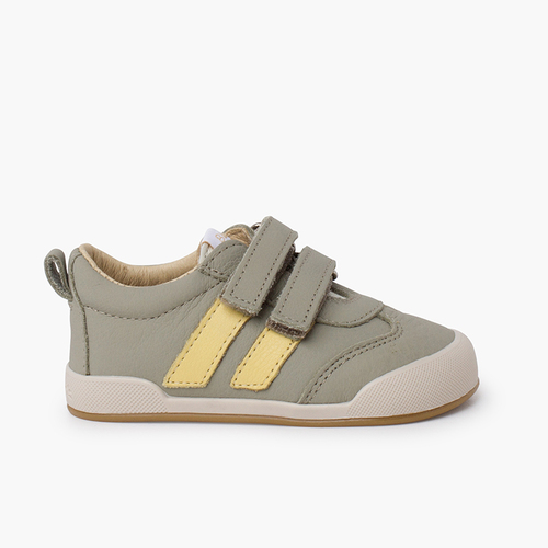 Sneakers Blanditos bande laterali Verde