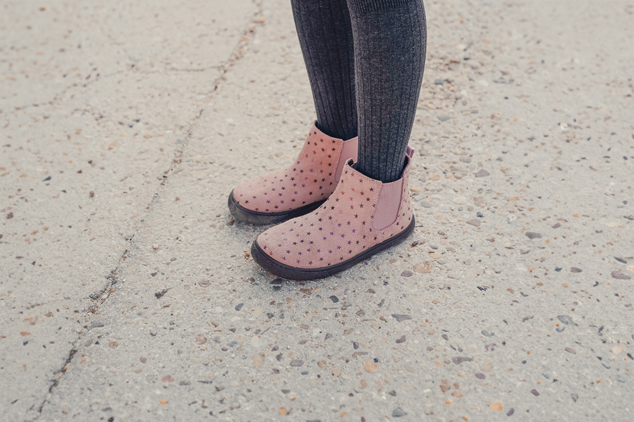 Stivaletti barefoot elastici e stelle