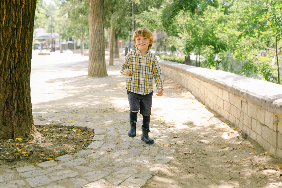 Stivali da pioggia barefoot cordino regolabile