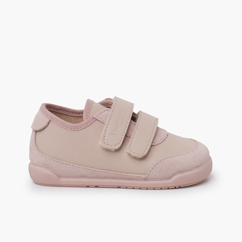 Sneakers barefoot combinate Rosa