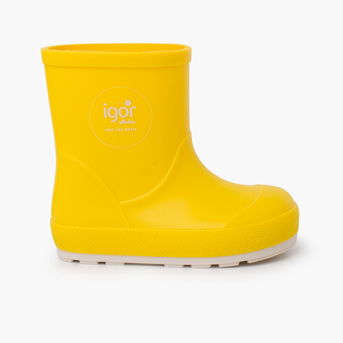 Stivali da pioggia yogi nautico barefoot  Giallo