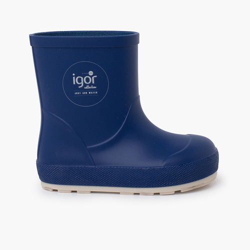 Stivali da pioggia yogi nautico barefoot  Blu jeans