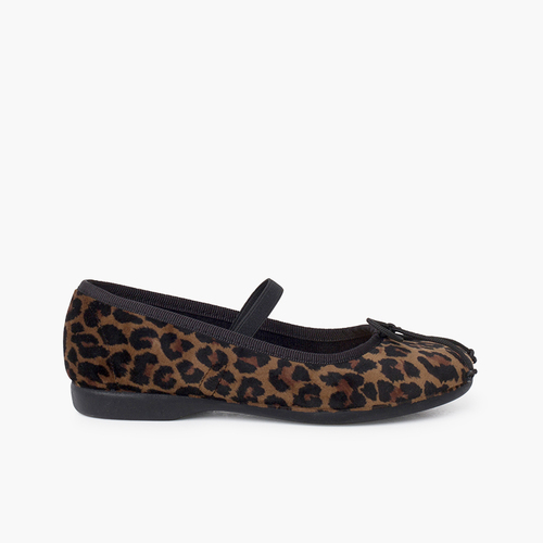 Ballerine con cinturino stampa animale Animal Print