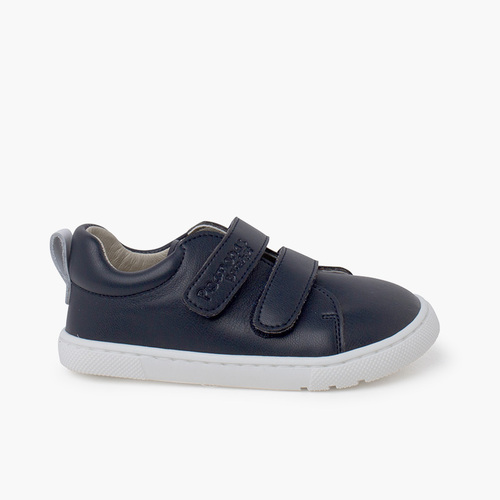 Sneakers barefoot colorate doppia banda a strappo Blu navy