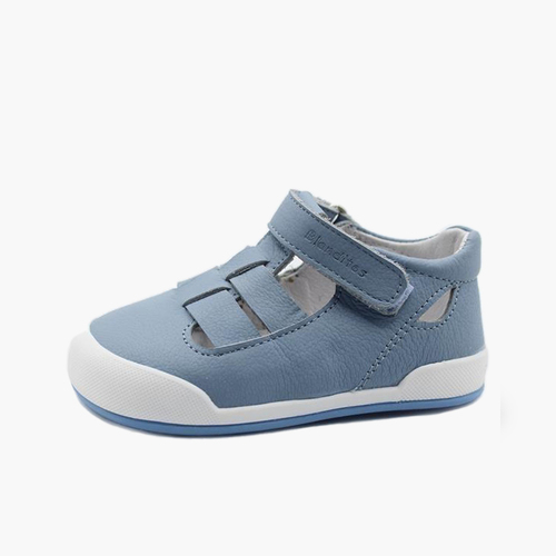 Scarpe occhio di bue sandali barefoot Blanditos Azzurro