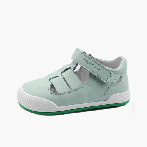 Scarpe occhio di bue sandali barefoot Blanditos Verde