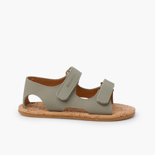 Sandali bambino suola sughero Blanditos Verde tè
