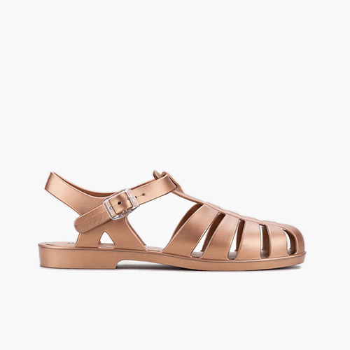 Sandali ragnetti classici Biarritz metallizzati Bronzo